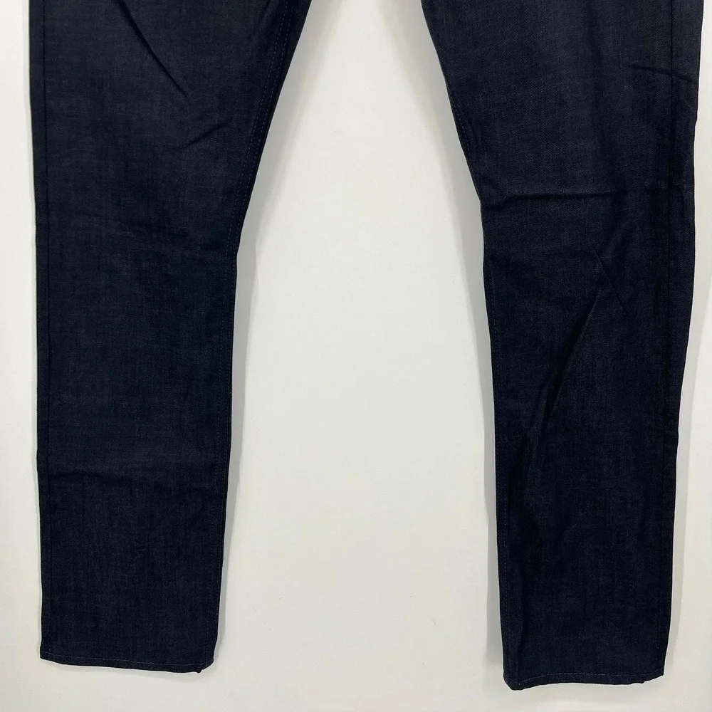 Levis 591 Low Skinny Jeans Mens 34x32 Dark Wash Stretch Denim 05591-XXXX New